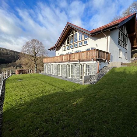 Ferienwohnung Blick Thyratal Stolberg i. Harz Kültér fotó