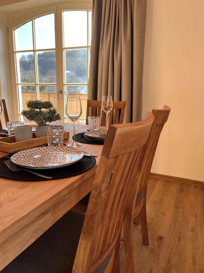 Ferienwohnung Blick Thyratal Stolberg i. Harz Kültér fotó