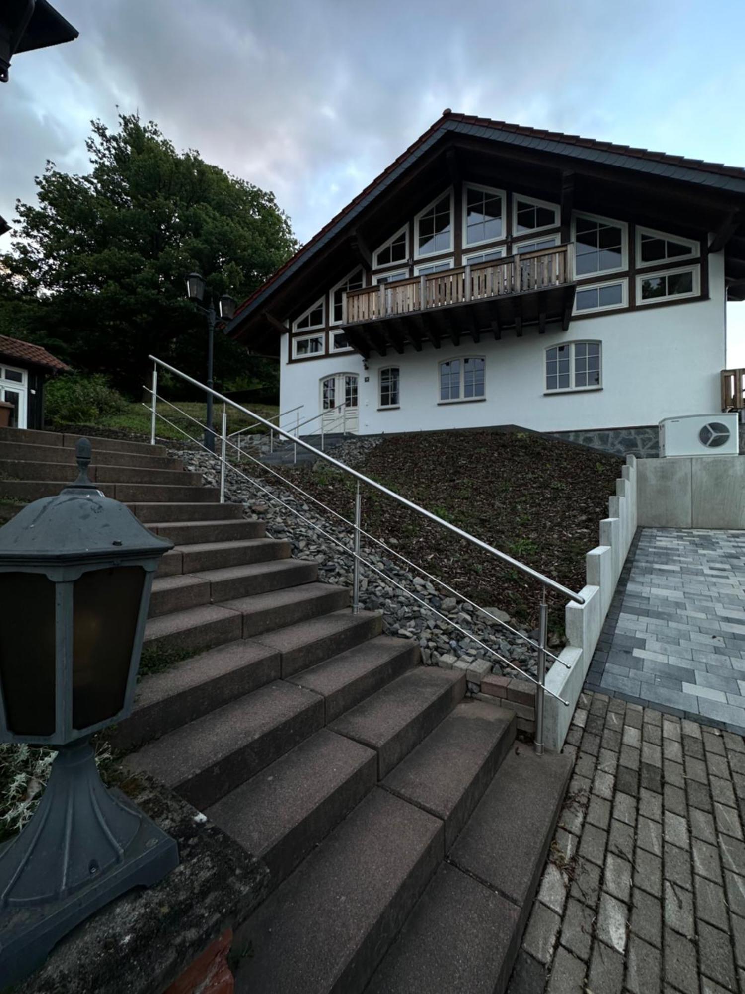 Ferienwohnung Blick Thyratal Stolberg i. Harz Kültér fotó