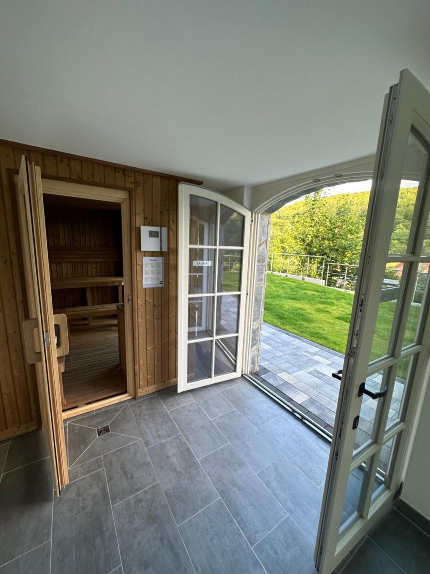 Ferienwohnung Blick Thyratal Stolberg i. Harz Kültér fotó